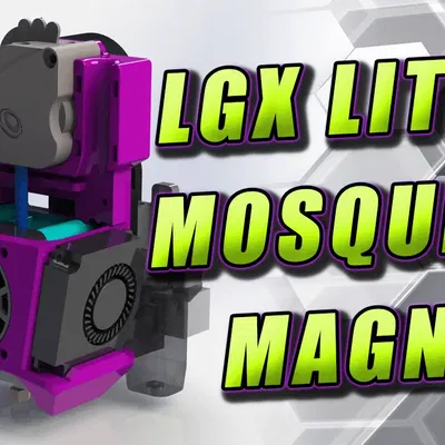 Bộ lắp đặt Bondtech LGX Lite và Mosquito Magnum cho Ender 7
