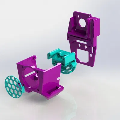 Bộ lắp đặt Bondtech LGX Lite và Mosquito Magnum cho Ender 7