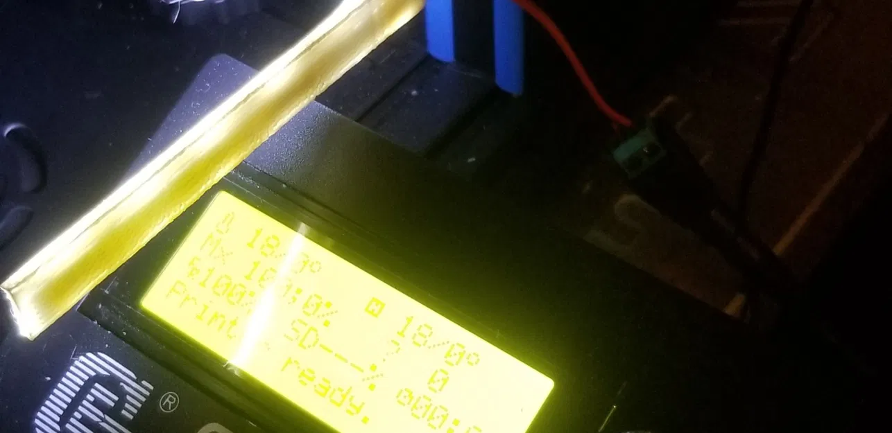 Đèn LED gắn trục X cho máy in 3D GEEETech A20M - Image 1