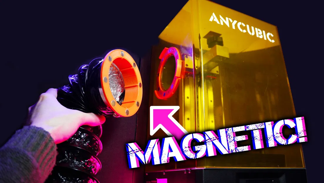 Hệ thống thông gió nhanh chóng ngắt kết nối từ tính cho máy ... - Image 1