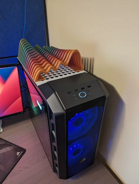 Giải pháp ngăn mèo ngủ trên quạt tản nhiệt Cooler Master Qube 500 - Image 1