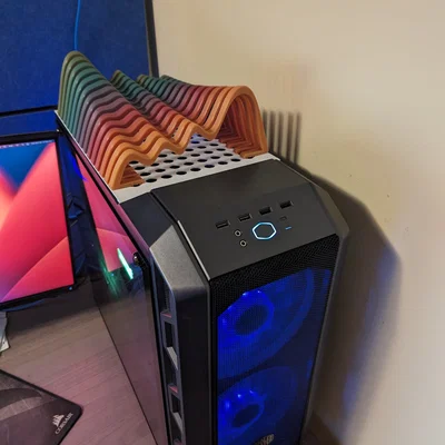 Giải pháp ngăn mèo ngủ trên quạt tản nhiệt Cooler Master Qube 500
