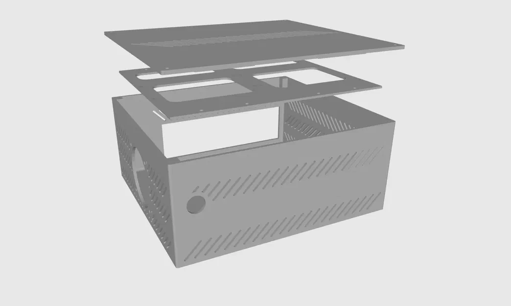 Lưu trữ mạng - NAS ITX 2 bay cho ổ 2.5" và 3.5 - Image 1