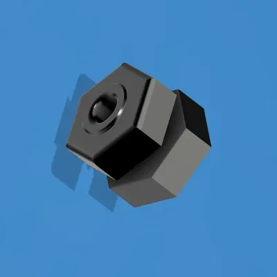 Bu lông rỗng và đai ốc M8 với lỗ khoan 2mm