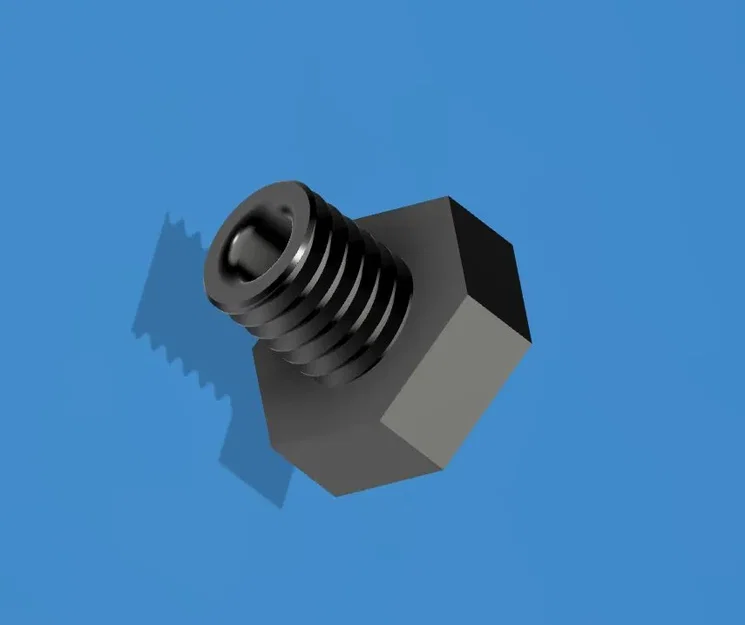 Bu lông rỗng và đai ốc M8 với lỗ khoan 2mm - Image 4