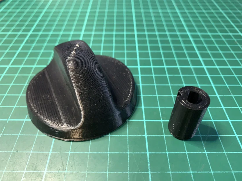 Núm điều chỉnh bếp gas công nghiệp lớn 70mm - Image 1