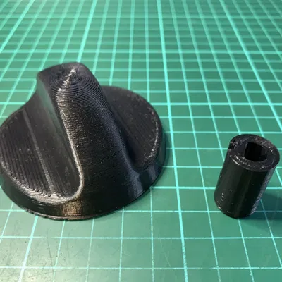 Núm điều chỉnh bếp gas công nghiệp lớn 70mm