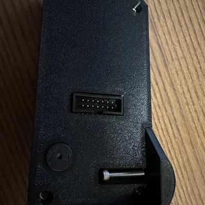 Nắp lưng cho màn hình Prusa Mini với rãnh vít mở rộng