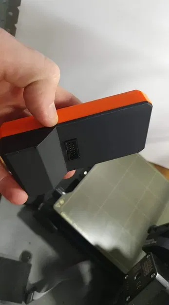 Nắp lưng LCD Prusa Mini bảo vệ bo mạch PCB khỏi bụi bẩn - Image 1