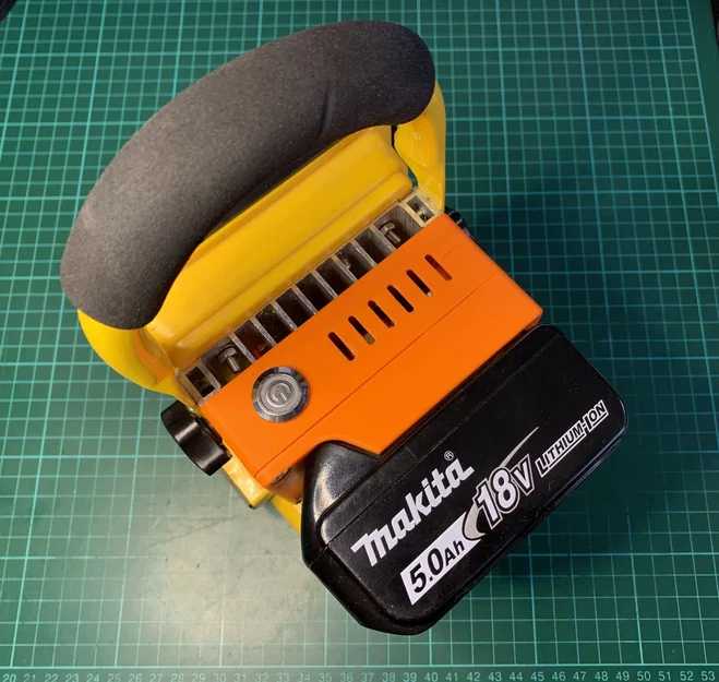 Đèn làm việc di động màu vàng nâng cấp cho pin Makita 18V LXT - Image 2