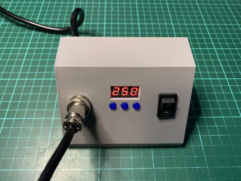 Vỏ điều khiển cho máy hàn hơi nóng JCD 8858 700W - Image 1