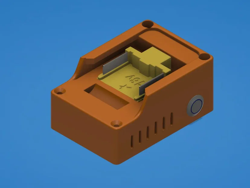 Đèn làm việc di động màu vàng nâng cấp cho pin Makita 18V LXT - Image 6