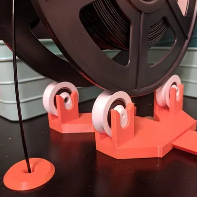 Bánh xe thay thế sử dụng bạc đạn 608 cho đế gốc