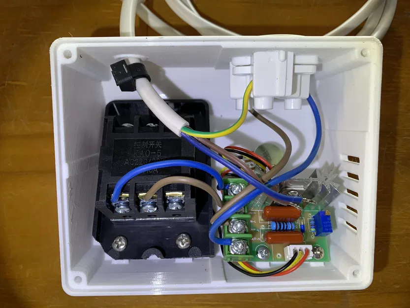 Bộ điều khiển tốc độ dimmer công suất 2KW cho máy công cụ - Image 2