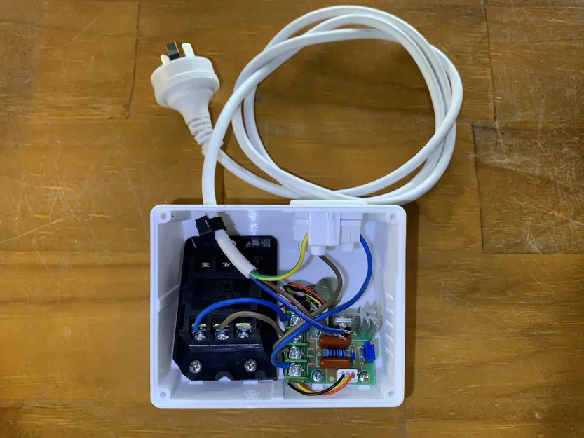 Bộ điều khiển tốc độ dimmer công suất 2KW cho máy công cụ - Image 4