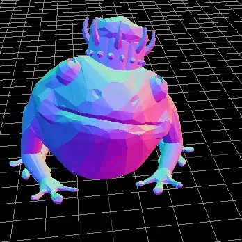 Vị vua ếch trang trí cho không gian sống