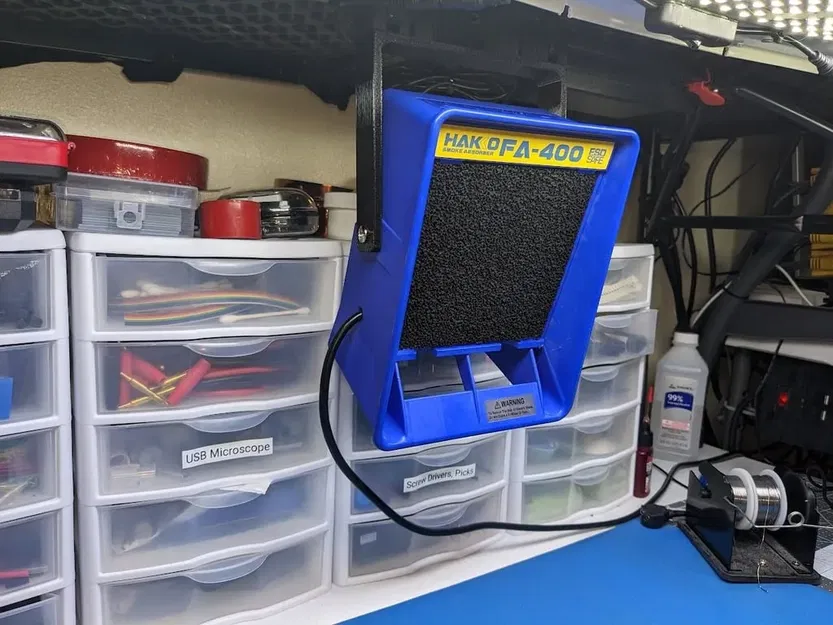 Giá đỡ treo xoay hai mảnh cho máy hút khói Hako FA400 - Image 1