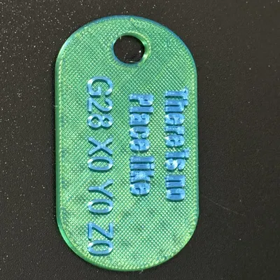 Vòng đeo cổ Dogtag với chủ đề 'Không nơi nào như nhà