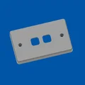 Bảng điều khiển công tắc tường đôi 25mm - Thumbnail 1