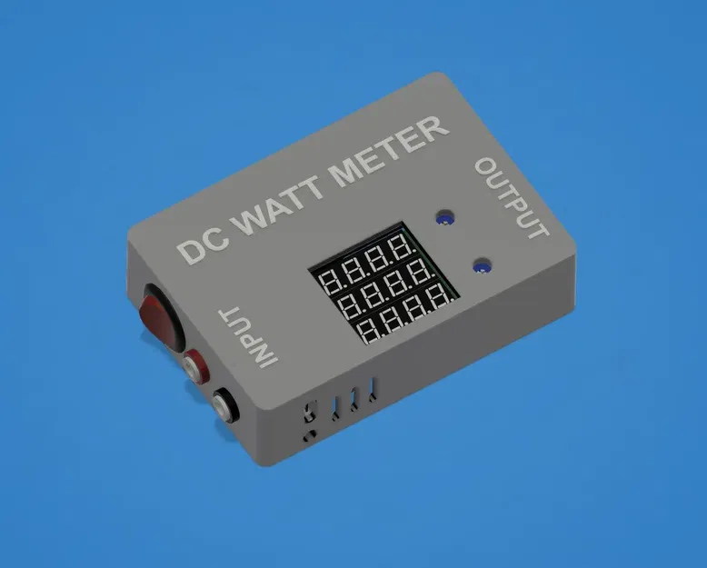 Vỏ đồng hồ đo công suất DC 100V 10A 1000W - Image 7