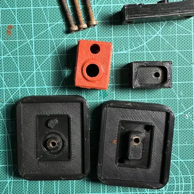 Mẫu khuôn silicone cho E3D V6 sử dụng JB Weld RTV