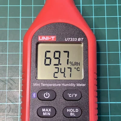 Vỏ bọc đồng hồ đo độ ẩm UNI-T 333BT cho dự án