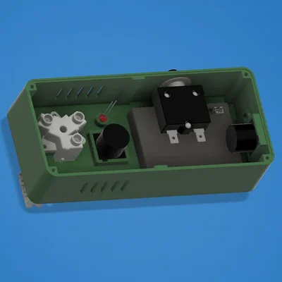 Vỏ đồng hồ đo năng lượng tích hợp mạch bảo vệ 10A