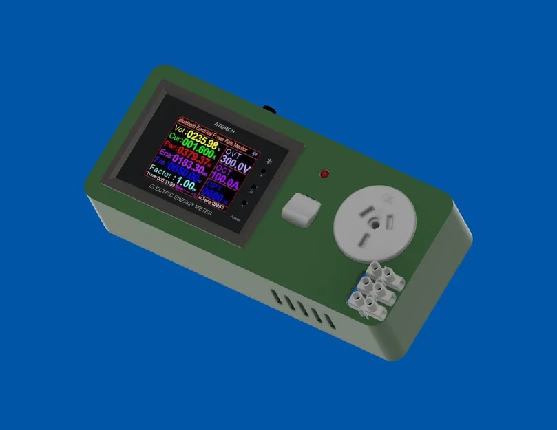 Vỏ đồng hồ đo năng lượng tích hợp mạch bảo vệ 10A - Image 5