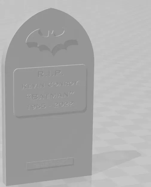 Bia mộ Batman/Kevin theo phong cách Arkham Knight - Image 2