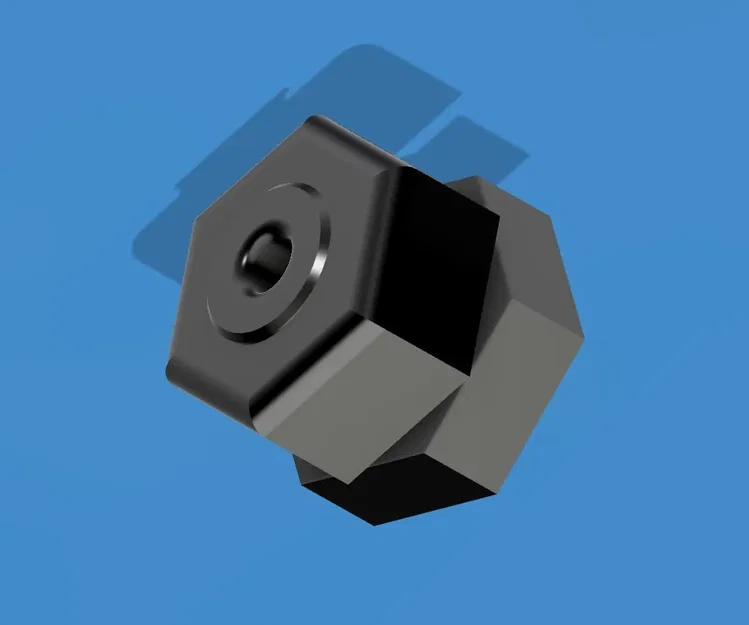 Bu lông rỗng và đai ốc M6 với lỗ 2mm - Image 1