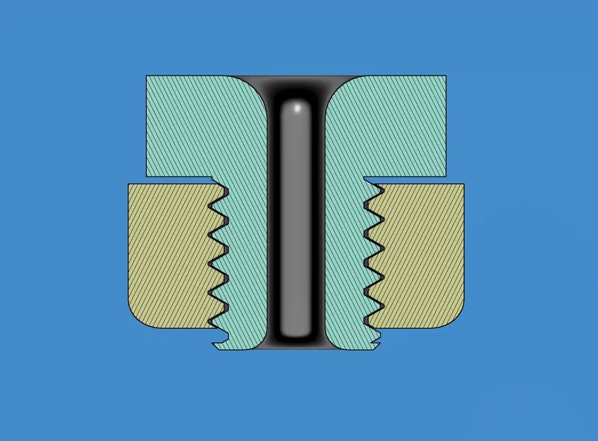 Bu lông rỗng và đai ốc M6 với lỗ 2mm - Image 6