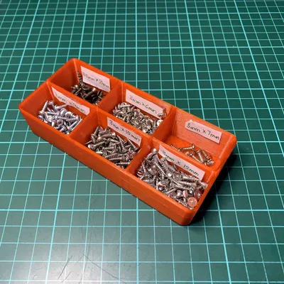 Khay đựng linh kiện nhỏ 6 ngăn