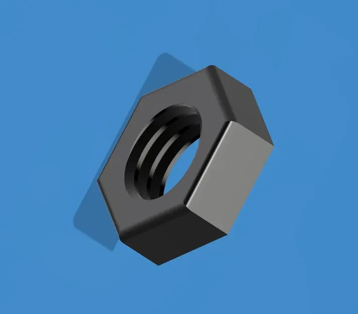 Bu lông rỗng và đai ốc M12 với lỗ khoét 6.8mm - Image 2