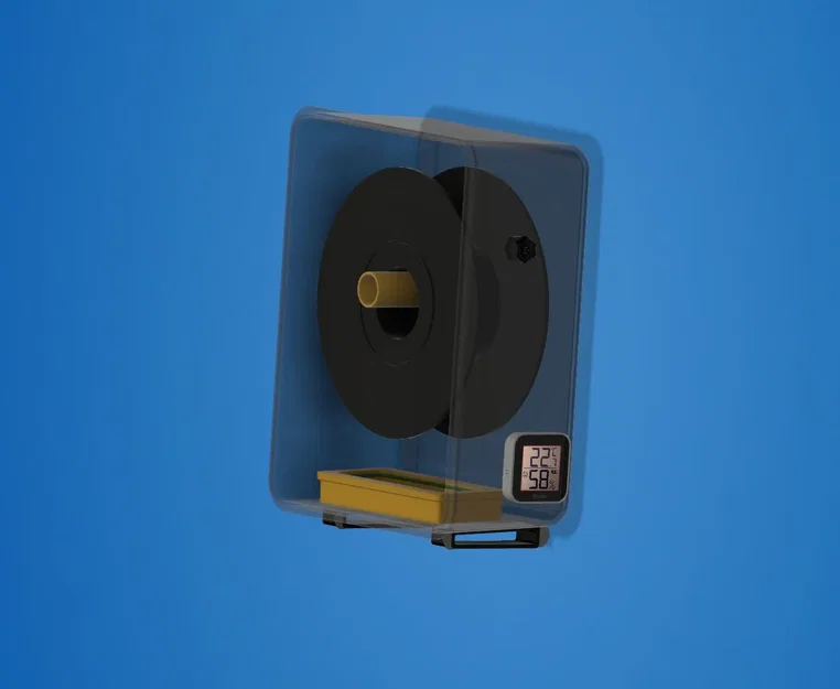 Hộp khô filament cho cuộn đơn 200 x 65mm - Image 4