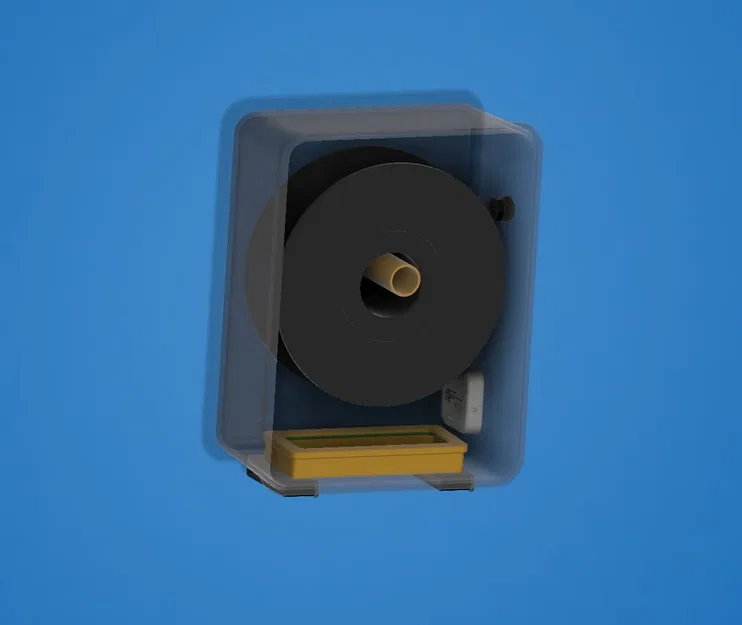 Hộp khô filament cho cuộn đơn 200 x 65mm - Image 5