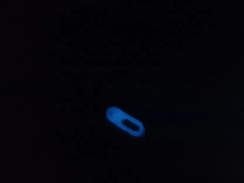 Khóa carabiner phát sáng với lỗ cố định - Image 3