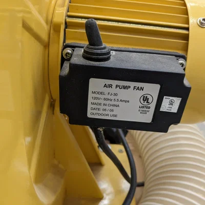 Bộ chuyển đổi bụi cho máy thổi hơi Bounce House FJ-30