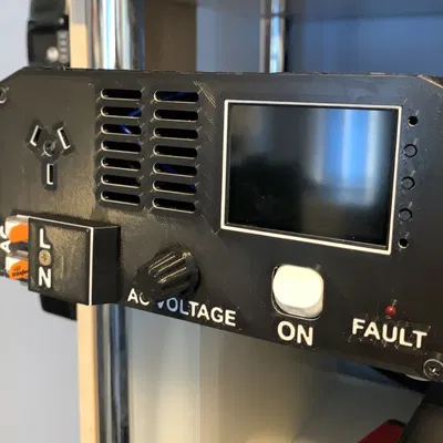 Bảng điều khiển trước cho biến tần DC sang AC 1KW