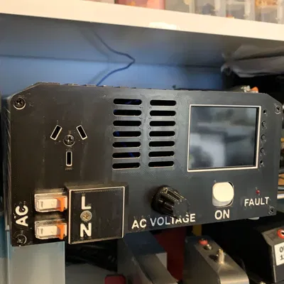 Bảng điều khiển trước cho biến tần DC sang AC 1KW