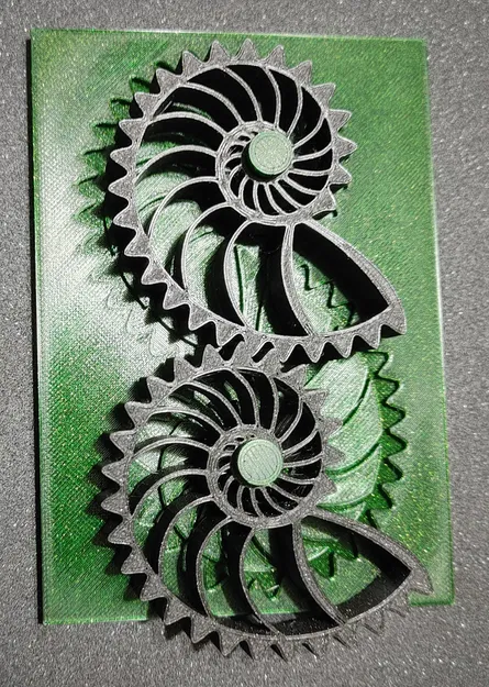 Đồ chơi xoay bánh răng vỏ Nautilus - Image 1