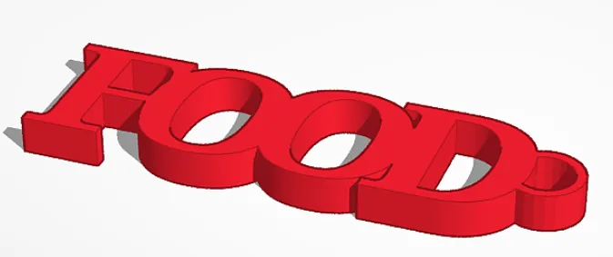 Móc khóa hình thức thức ăn dễ thương - Image 1