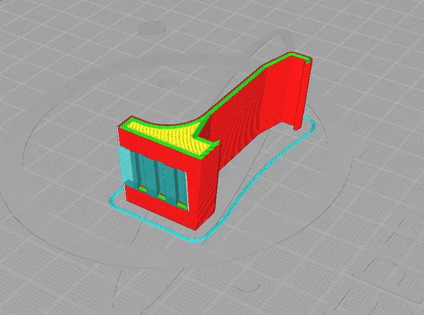 Giá đỡ lạnh cho kính HDZero FPV - Image 3