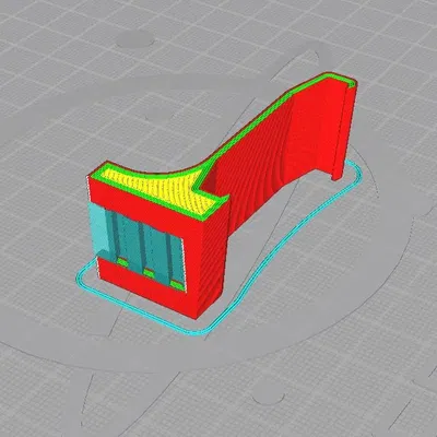 Giá đỡ lạnh cho kính HDZero FPV