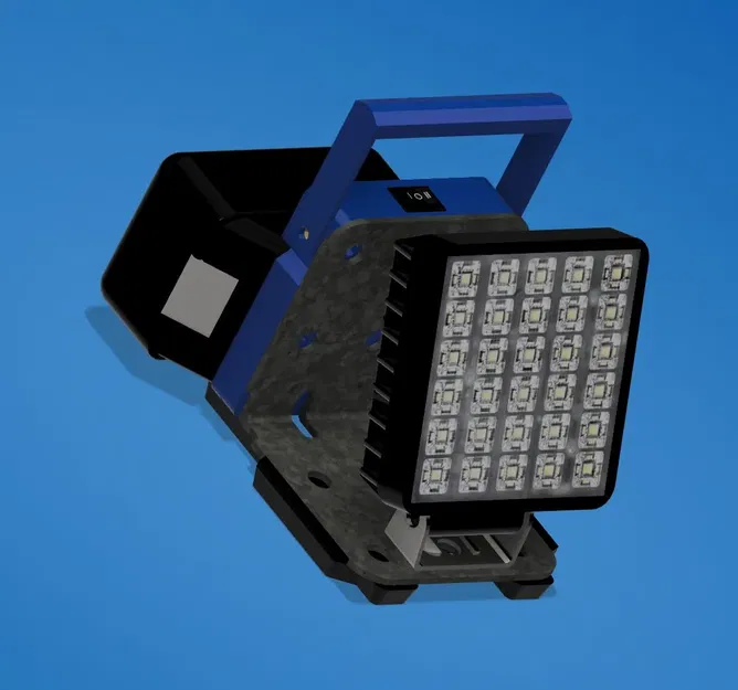 Đèn làm việc Makita 18V với thiết kế di động - Image 8