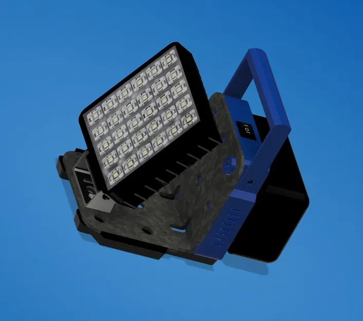 Đèn làm việc Makita 18V với thiết kế di động - Image 9