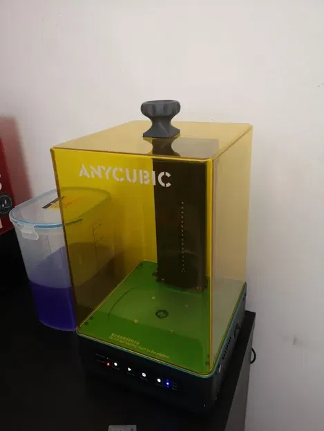 Tay cầm nắp cho trạm rửa và làm cứng Anycubic - Image 1