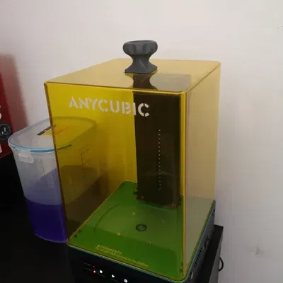 Tay cầm nắp cho trạm rửa và làm cứng Anycubic