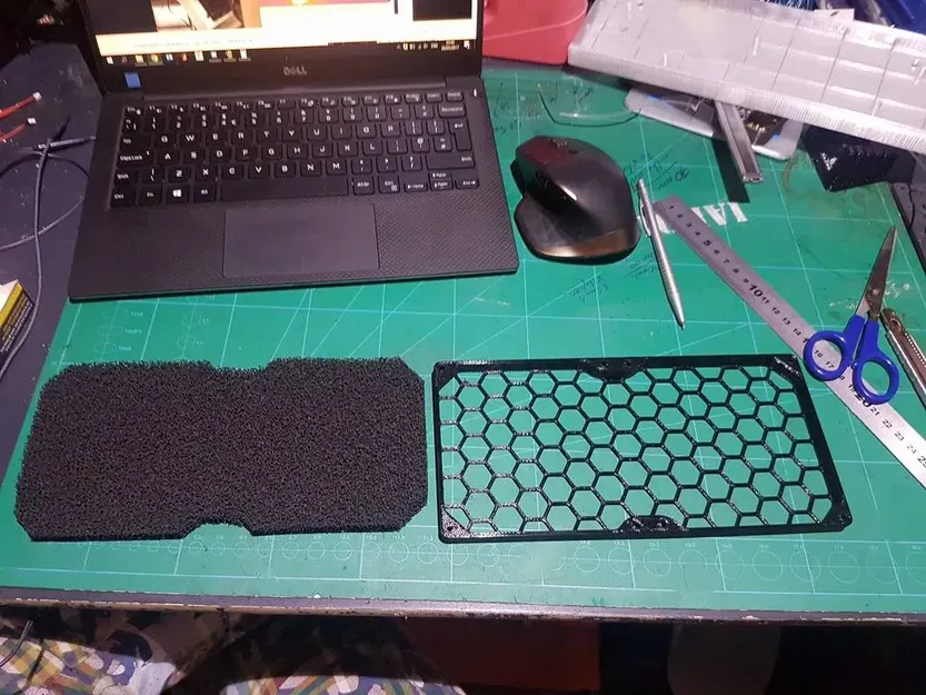 Lưới lọc PC tổ ong cho tản nhiệt Corsair H100 240mm - Image 4