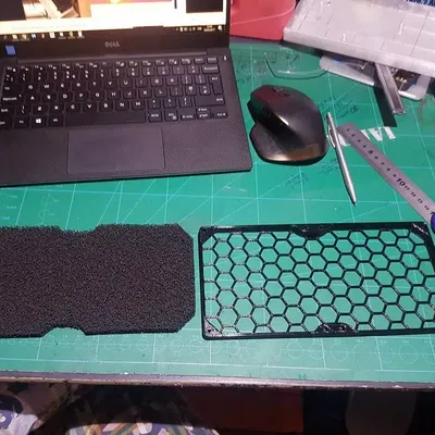 Lưới lọc PC tổ ong cho tản nhiệt Corsair H100 240mm