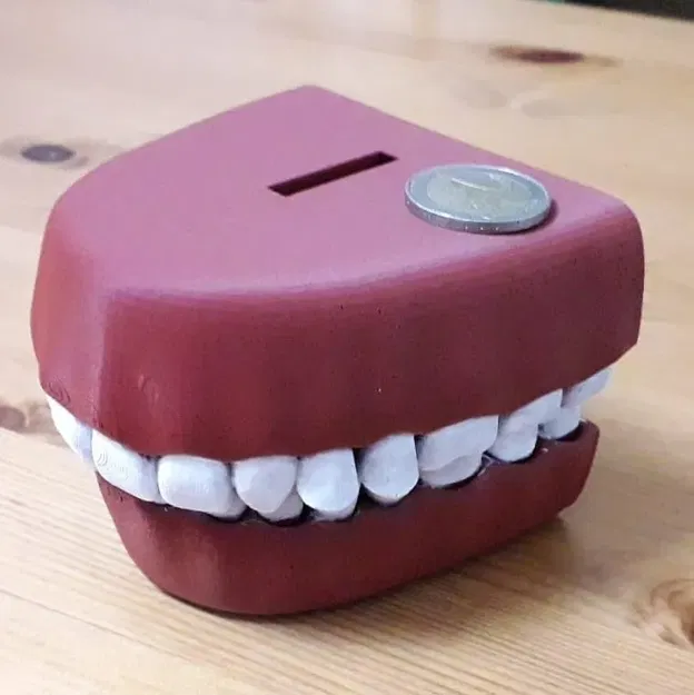 Két tiền tiết kiệm hình răng cho trẻ em - Image 1